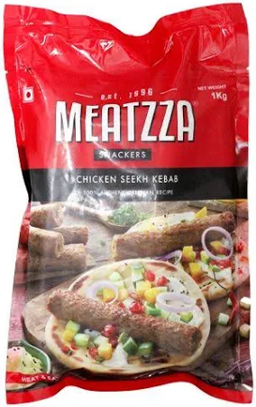 Meatzza - Chicken Seekh hot and spicy, 1 Kg